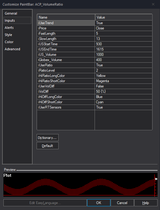 Volume Ratio